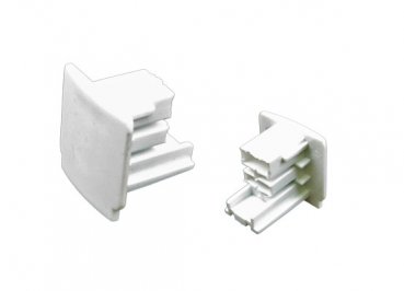 Licht track, Endcap, 3phase, white
