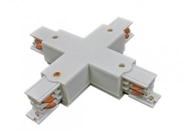 Licht track, X-Connector, 3phase, white