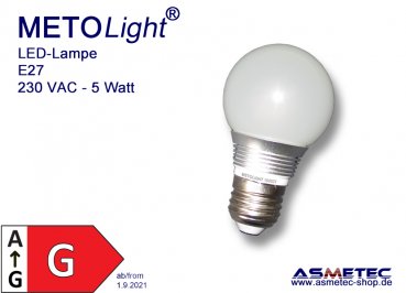 Metolight E27-G55-5W-dimmbare LED-Lampe- www.asmetec-shop.de