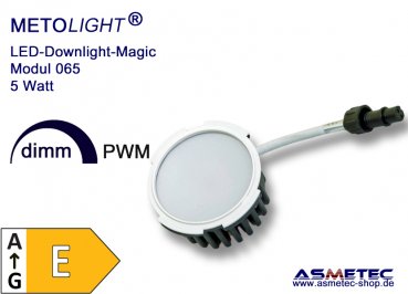 Metolight LED Downlight Magic-65, 5 Watt