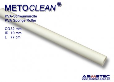 Metoclean PVA Schwammrolle 32 x 10 x 770 mm - www.asmetec-shop.de