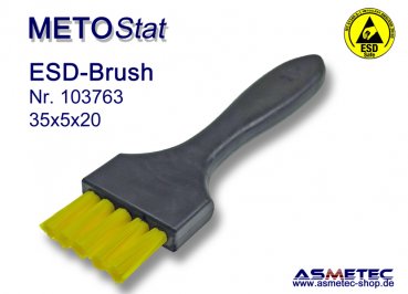 METOSTAT ESD-Bürste 350520G, hart, ableitfähig