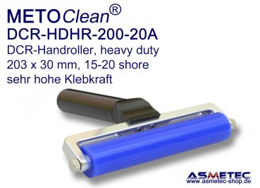 METOCLEAN DCR-Roller HDHR-200-20A, 20 shore, hohe Klebkraft