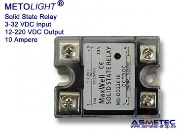 Solid State Relay 3-32VDC - www.asmetec-shop.de