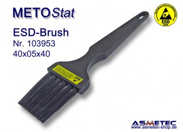 METOSTAT ESD-Bürste 400540B, weich, ableitfähig
