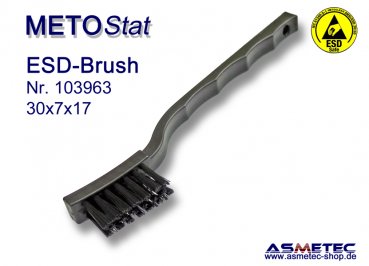 METOSTAT ESD-Bürste 300717B, hart, ableitfähig
