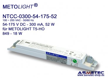 LED-Treiber NTCC-0300-54-175-52 für T5-LED-Röhren HO 849-18