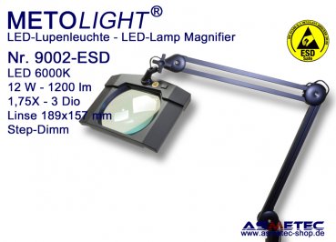 Metolight ESD LED Lupenleuchte 9002
