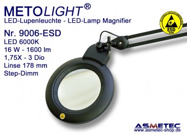 Metolight ESD LED Lupenleuchte 9006