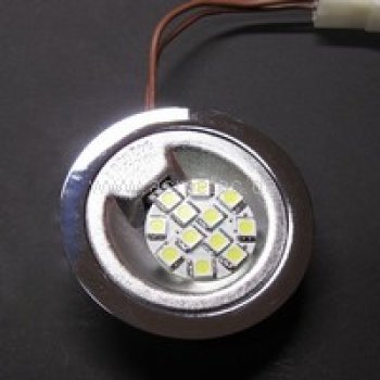 LED-Einsatz G4, 12 Volt, Scheibe 30 mm, 2,2 Watt, warm weiß