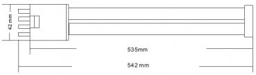 METOLIGHT LED-2G11-23W, 360 Grad