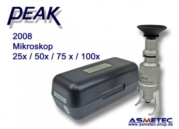 PEAK-Optics 2008-100, Messmikroskop, 100fach