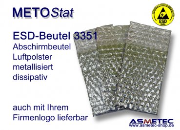 Metostat ESD-Luftpolsterbeutel 3351 - www.asmetec-shop.de