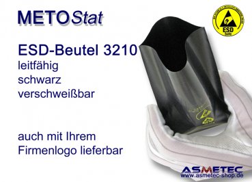 Metostat ESD-Verpackungsbeutel 3210, leitfähig - www.asmetec-shop.de