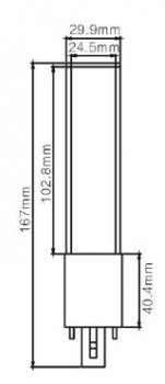 METOLIGHT LED-G23-6W