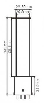 METOLIGHT-LED-2G7-6W