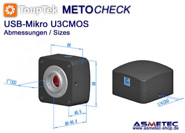 Touptek  USB-Kamera U3CMOS, 14M