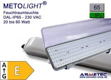LED Tri-Proof Luminaire IP65 waterproof,   67 cm, 20 W, 2000 lm, pure white