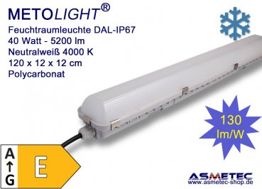 Metolight LED-Wannenleuchte DAL-IP66-Pro - www.asmetec-shop.de