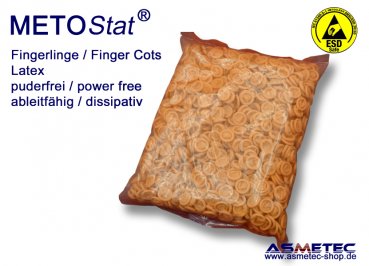 METOCLEAN Fingerlinge Typ Cots-XL, Größe XL, antistatisch