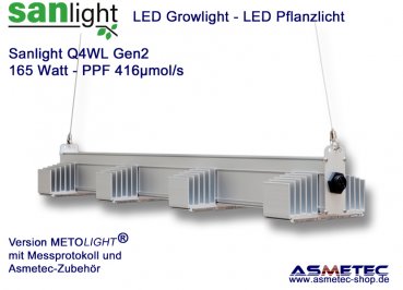 LED grow light SANLIGHT Q4WL - 165 watt