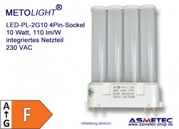 METOLIGHT PL-tube, 2G10