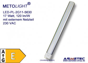 METOLIGHT Kompakt-LED-2G11-17W, ersetzt 35 Watt