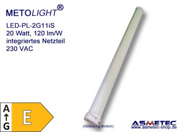 LED-Kompaktröhre 2G11-20I-WWS-5630, 230 Volt, warm weiß, 20 Watt, E