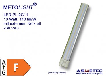 METOLIGHT PL-tube LED-2G11-10W