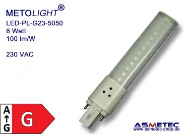 METOLIGHT LED-G23-8W