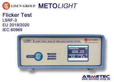 Lisun LSRF-3, Flicker Test