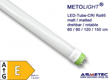 LED Röhre-060-8DWM-10W-CRI95,  60 cm, 10 Watt, CRI Ra95, 5000K, tagweiß, extra hohe Farbwiedergabe