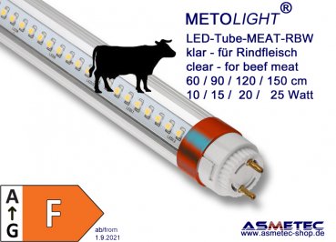 LEDtube-150-T08-Meat-RBW-25WC, 150 cm, for beef meat