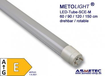 METOLIGHT LED-Röhre 150 cm SCE, matt, VDE