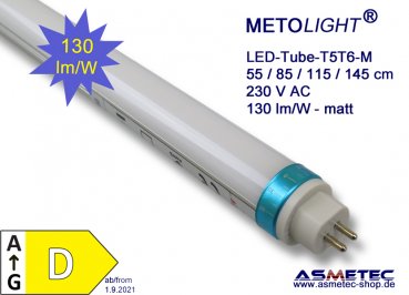 Metolight LED-Röhre T5, 1448 mm, 25 Watt - www.asmetec-shop.de