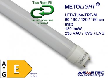 Metolight LED-Röhre-TRF-60 cm, streu