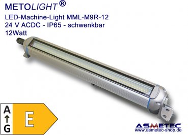 Metolight LED Maschinenleuchte MML-M9R-12 - www.asmetec-shop.de