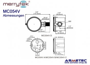 Merrytek MC054V-RC-C