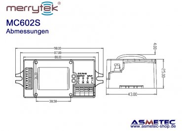 Merrytek MC602S - Microwave Motion Sensor
