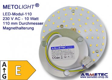 LED-Modul 110-10, 10 Watt - www.asmetec-shop.de