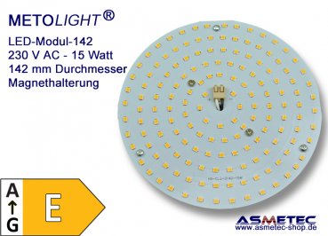 LED-Modul 142-15-NW, 15 Watt, 1400 lm, neutralweiß