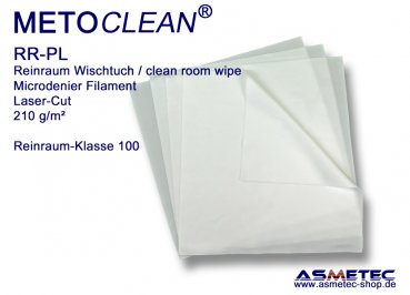 METOCLEAN Reinraumtuch RR-PL-23, 23 x 23 cm