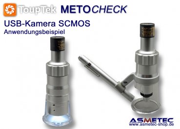 Touptek USB-Kamera  SCMOS, 3MPix - www.asmetec-shop.de