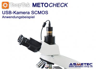 Touptek USB-Kamera  SCMOS, 3MPix - www.asmetec-shop.de