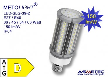 LED-Lampe SLG39-2,  54 Watt, E40, 360°, 8100 lm, neutralweiß