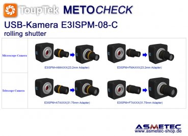 Touptek USB-Kamera  E3ISPM-08C, 8.3MP - www.asmetec-shop.de