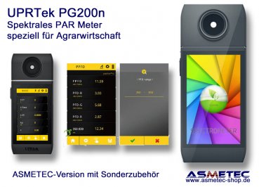 UPRTek PG200N - PAR-Meter, Licht-Spektrometer mit besonderen Messfunktionen für die Agrarindustrie