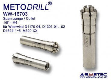 Spannzange Metodrill WW-16703 für Westwind Frässpindeln