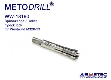 Spannzange Metodrill WW-18190 für Westwind Frässpindel M320-33