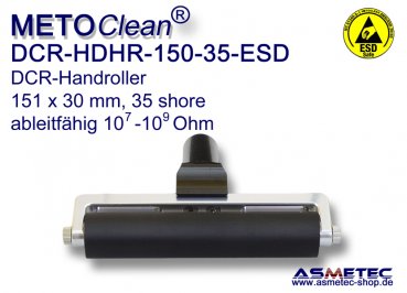 METOCLEAN ESD-DCR-Roller HDHR-150-ESD - www.asmetec-shop.de